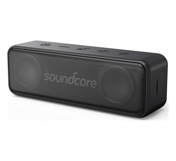 Anker SoundCore Motion B Bluetooth Hoparlör - 12W Stereo Ses - IPX7 Suya Dayanıklılık - 12 Saate Varan Şarj - Siyah -