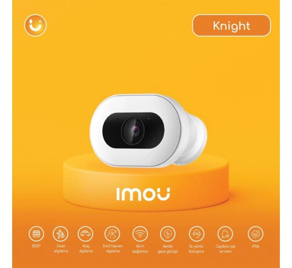 IMOU Knight Akıllı WiFi Kamera 8Mp IPC-F88FIN-V2