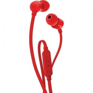 JBL T110 Kablolu Kulak İçi Kulaklık Kırmızı
