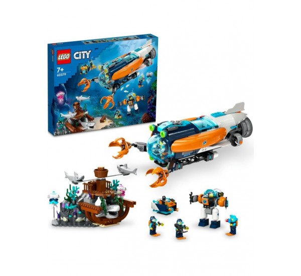 Lego City Derin Deniz Keşif Denizaltısı 60379