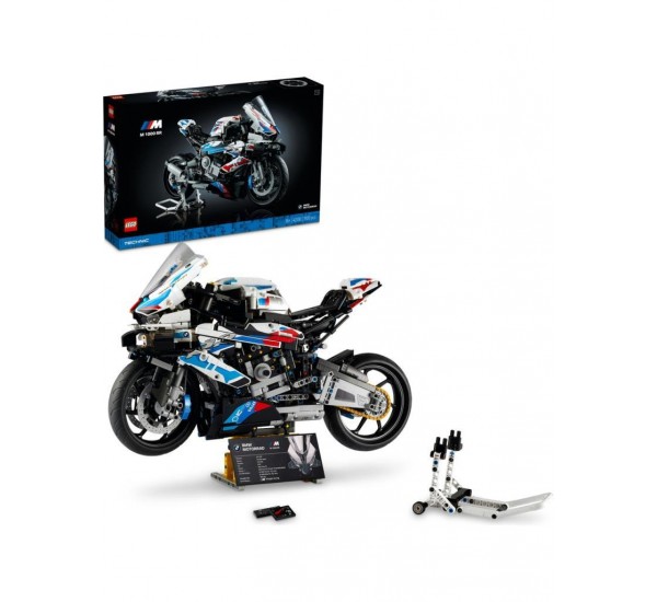 Lego Technic BMW M 1000 RR 42130 - Yetişkinler için Koleksiyonluk Yaratıcı Model Yapım Seti (1921 Parça)