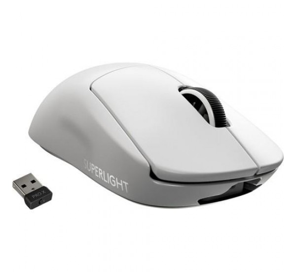 Logitech G PRO X SUPERLIGHT Ultra Hafif HERO 25.600 DPI 400 IPS LIGHTSPEED Kablosuz Oyuncu Mouse - Beyaz