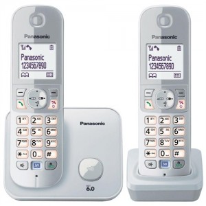 Panasonic Dect Telefon KX-TG6812 Duo Beyaz