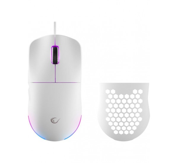 Rampage Blink Rgb Mouse Makrolu 12800 Dpi Oyuncu Mouse Beyaz