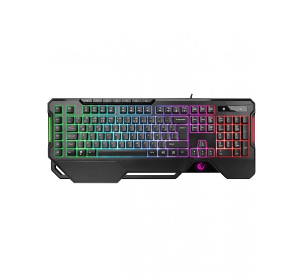 Rampage KB-R121 Crypto Rgb Membrane Q Multimedia Oyuncu Klavye