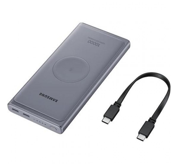 Samsung EB-U3300X 25W 10.000MAH Kablosuz Şarj Özellikli Powerbank Gri Samsung Türkiye Garantili