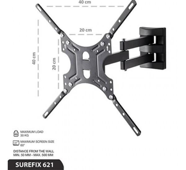 SONOROUS SUREFIX 621 60 İNÇ HAREKETLİ TV ASKI APARATI