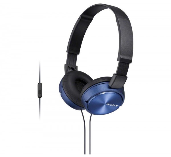 Sony MDR-ZX310AP Mikrofonlu Kulaklık MAVİ